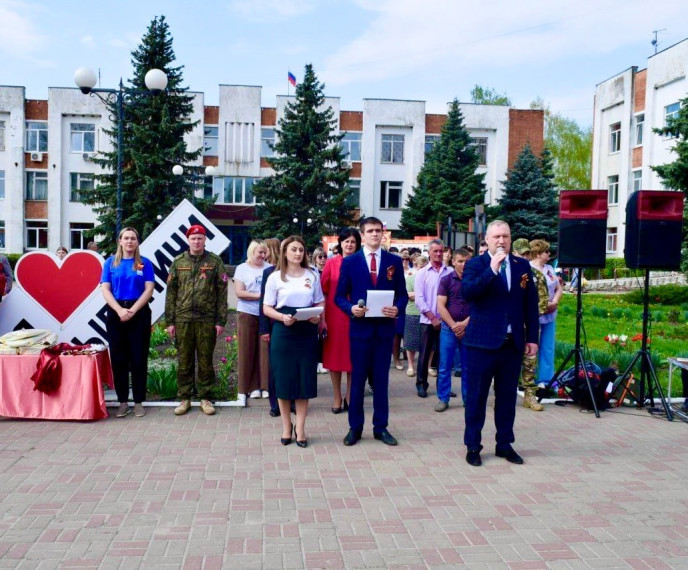 В Выгоничском районе стартовала международная акция «Георгиевская лента»..
